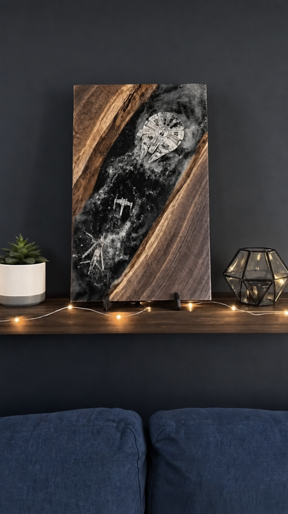Star Wars Resin Cutting Board